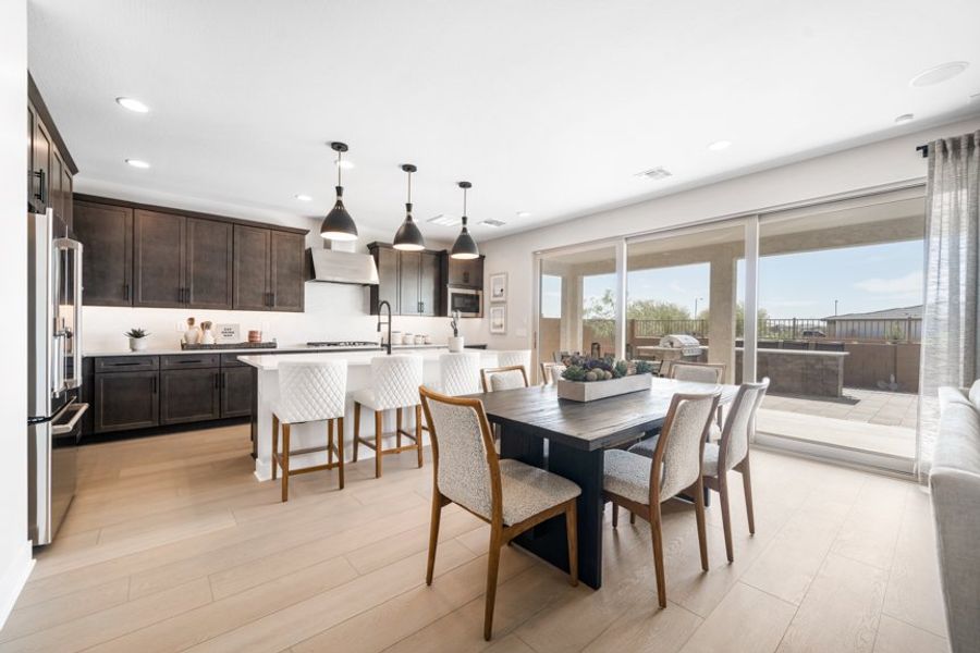 Representative furnished interior of a home built from the Havasupai by Taylor Morrison in Ovation at Meridian 55+, Queen Creek (Image 11). Representative furnished interior of a home built from the Havasupai by Taylor Morrison in Ovation at Meridian 55+, Queen Creek (Image 11).