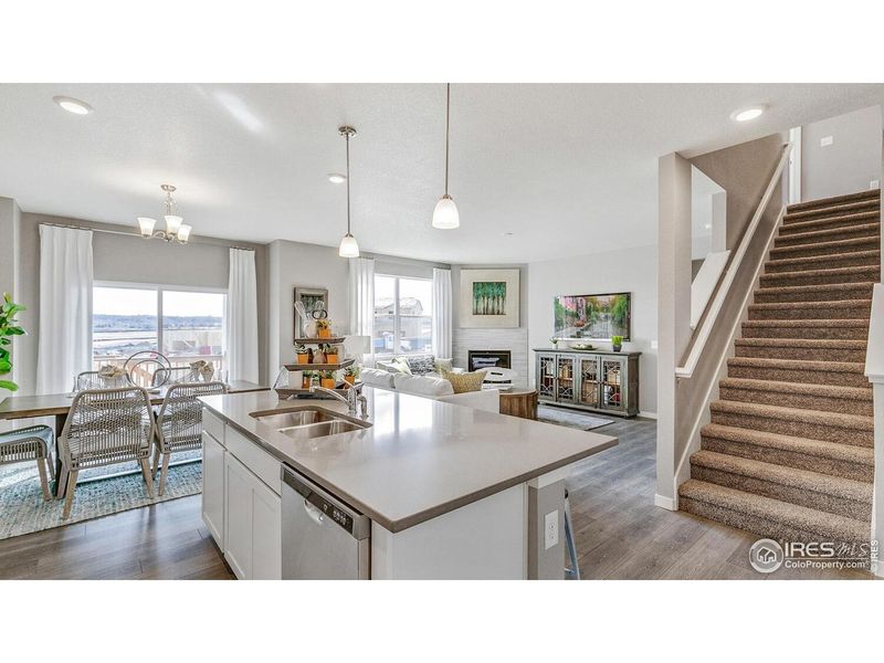 Furnished interior view inside a new home in Tailholt, Severance (Image 18).