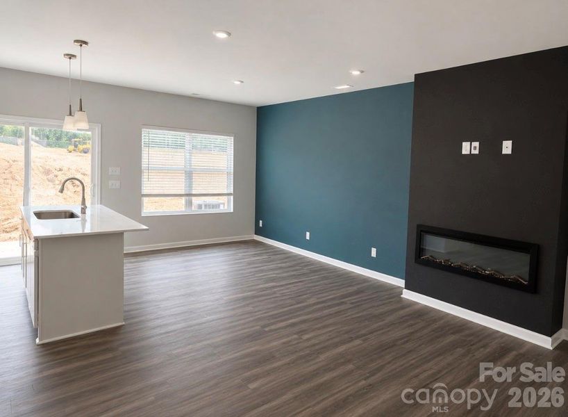 Spacious, unfurnished interior of a new home in Ryder Park, Charlotte (Image 9). Spacious, unfurnished interior of a new home in Ryder Park, Charlotte (Image 9).