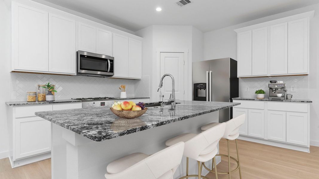 Furnished interior view inside a new home in Holly Ridge, Rosenberg (Image 12).