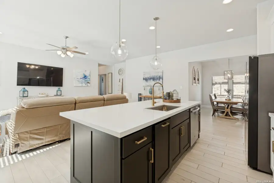 Furnished interior view inside a new home in Veramendi, New Braunfels (Image 16).