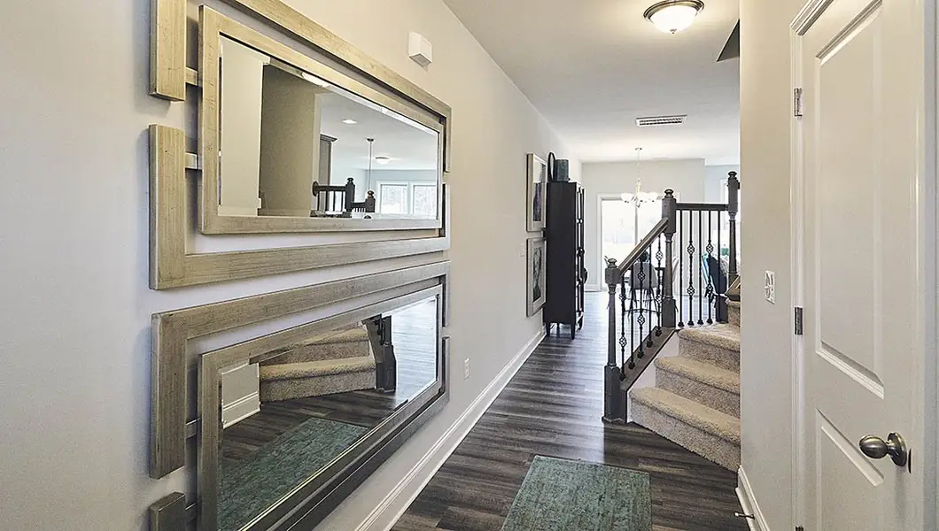 Furnished interior view inside a new home in The Grove at Glennview, Kernersville (Image 4).