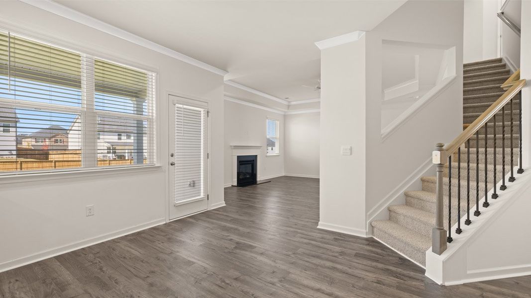 Spacious, unfurnished interior of a new home in Independence, Loganville (Image 15). Spacious, unfurnished interior of a new home in Independence, Loganville (Image 15).