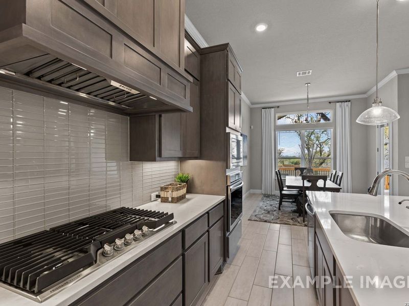 Furnished interior view inside a new home in The Reserve at Potranco Oaks, Castroville (Image 20).