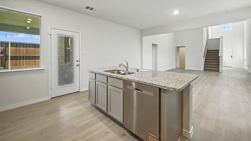Representative furnished interior of a home built from the Lakehurst by D.R. Horton in The Woods at Lindsey Place, Anna (Image 5). Representative furnished interior of a home built from the Lakehurst by D.R. Horton in The Woods at Lindsey Place, Anna (Image 5).