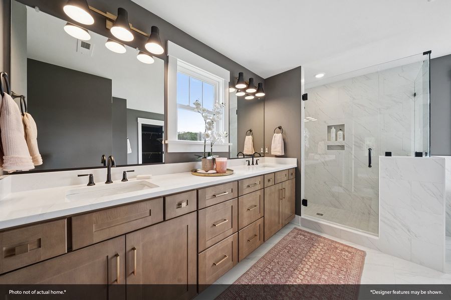 Furnished interior view inside a new home in Hendrix Farms, Lexington (Image 10).