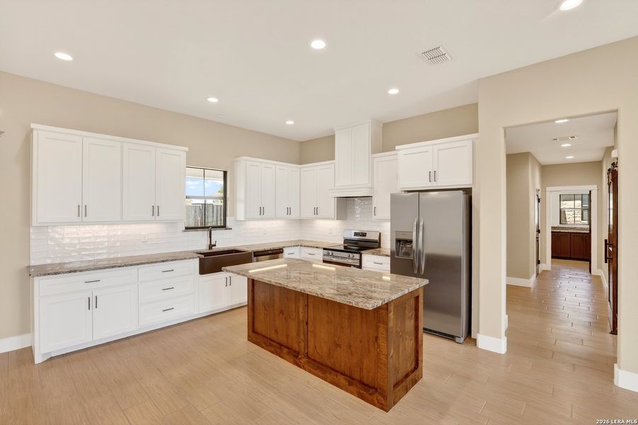 Furnished interior view inside a new home in , Poth (Image 14).