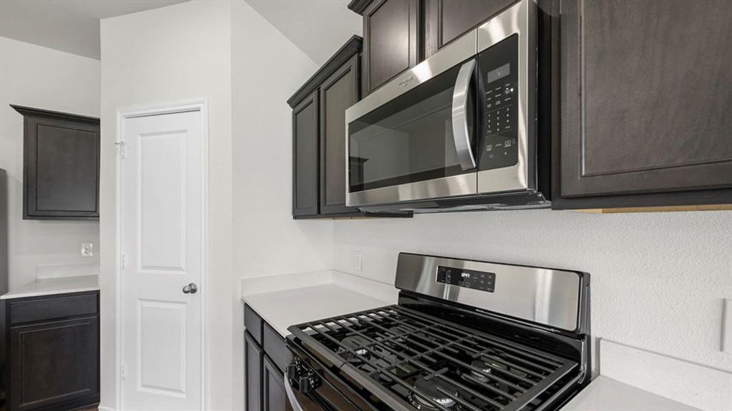 Furnished interior view inside a new home in Frontier Pointe, Princeton (Image 8).