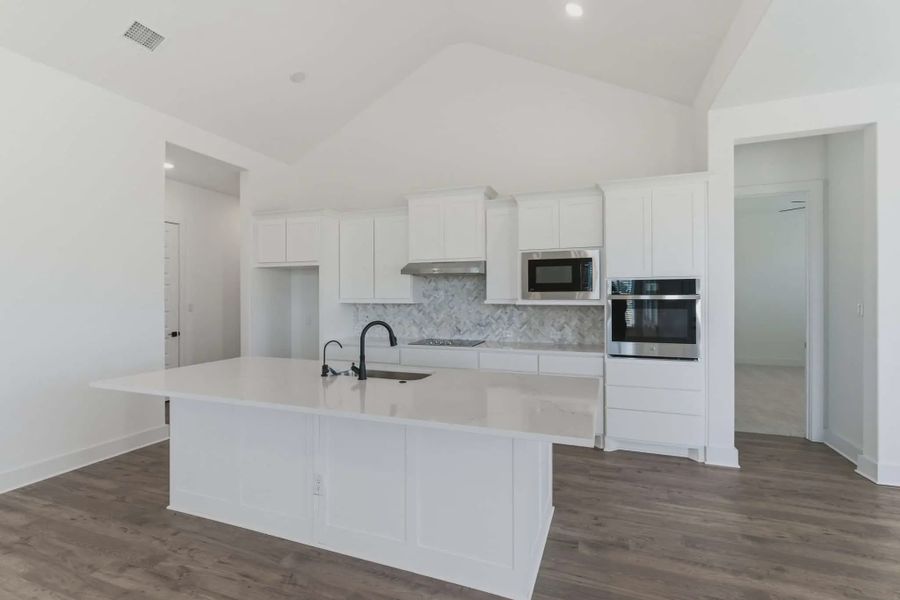 Image 4 representing the Malibu by Chesmar Homes in Sienna Lakes, San Antonio, TX.