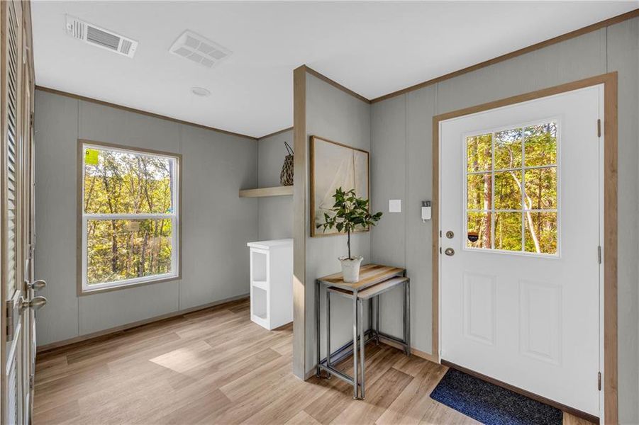 Furnished interior view inside a new home in , Ball Ground (Image 35).