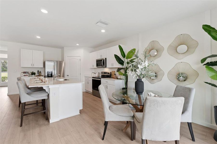 Furnished interior view inside a new home in , St. Cloud (Image 14).