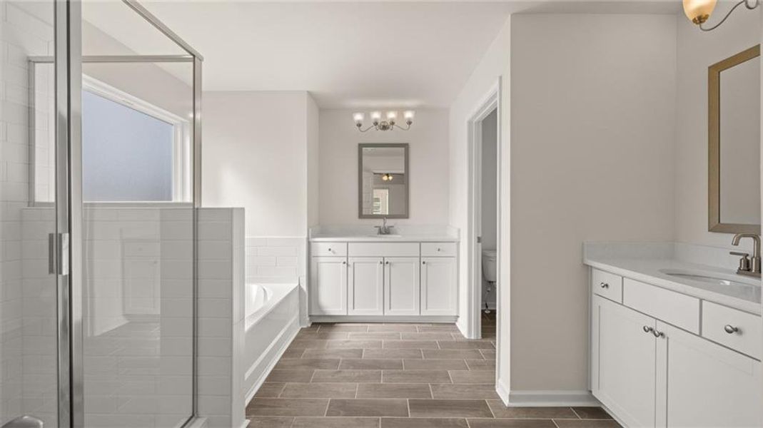 Furnished interior view inside a new home in Westland, Statham (Image 3).