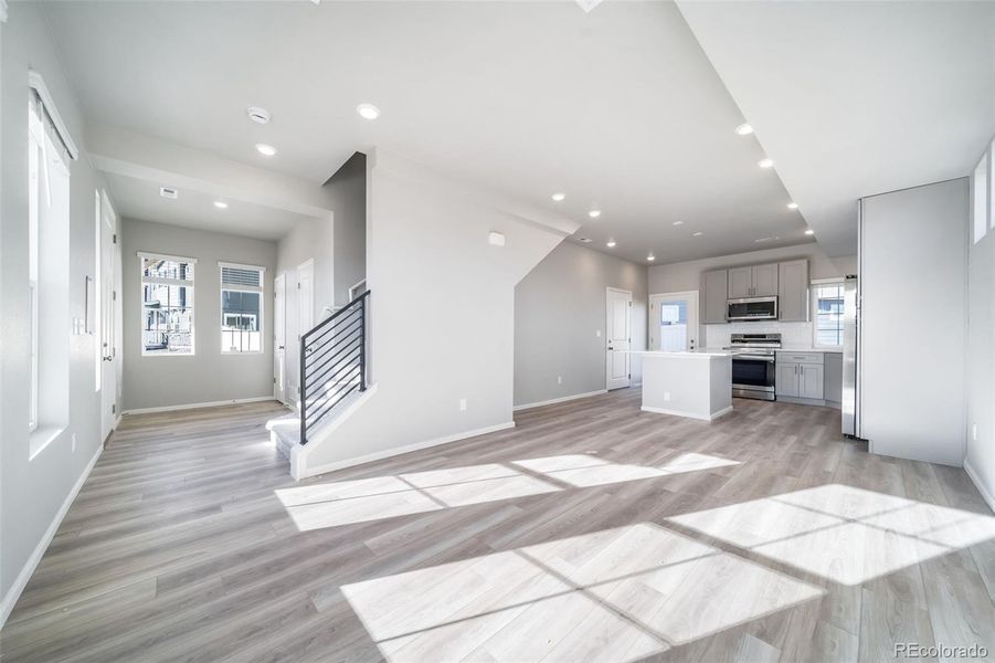 Spacious, unfurnished interior of a new home in Erie Highlands, Erie (Image 14). Spacious, unfurnished interior of a new home in Erie Highlands, Erie (Image 14).
