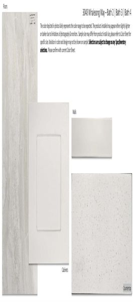 Sample of building materials used in homes in Leander Estates, Leander (Image 5).