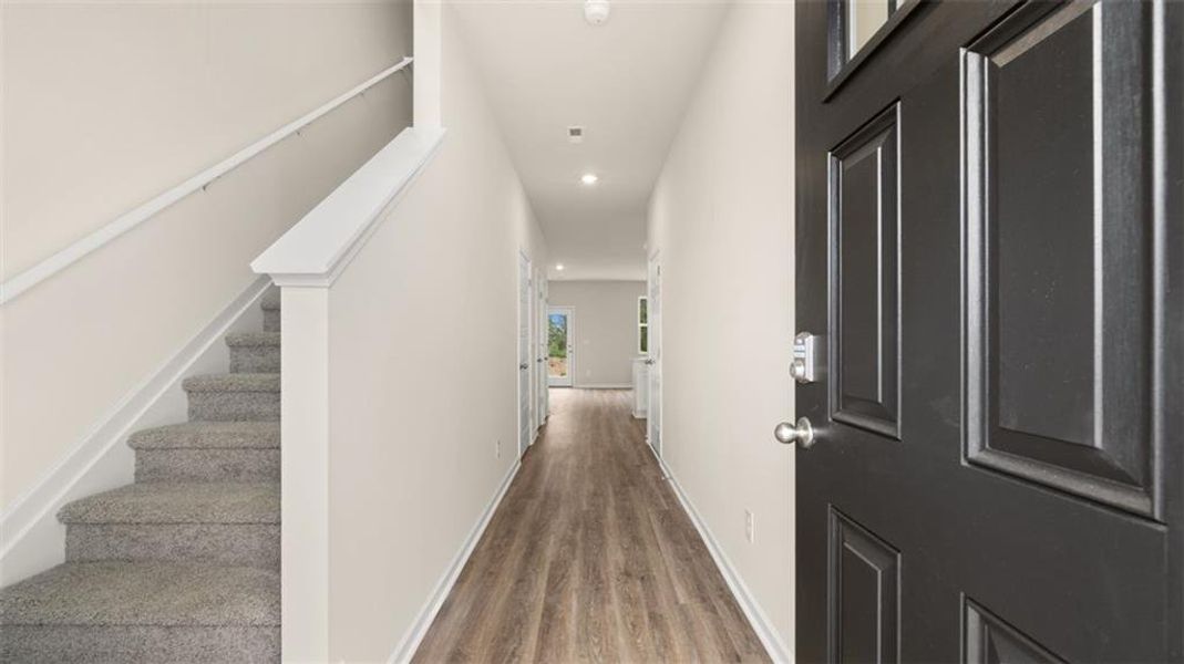 Spacious, unfurnished interior of a new home in The Gables at Agricultural Village, Perry (Image 14).