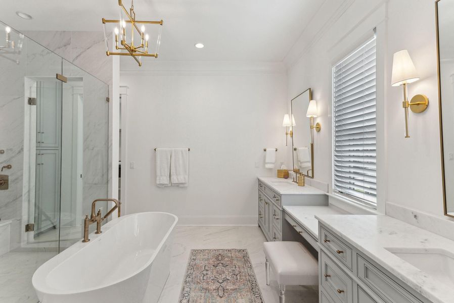 Furnished interior view inside a new home in Daniel Island Park, Charleston (Image 47).