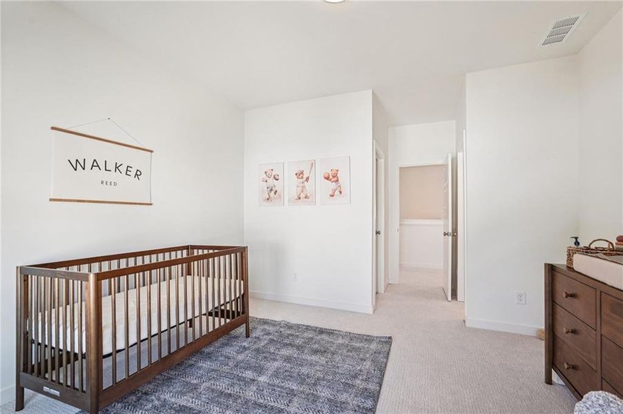 Furnished interior view inside a new home in Fireside Farms, Dawsonville (Image 52).