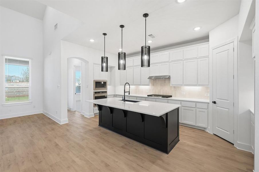 Furnished interior view inside a new home in Wellington: Artisan Series - 50ft lots, Haslet (Image 7).