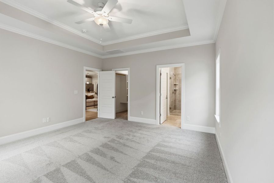 Representative unfurnished interior of a home built from the Kauai by Bill Clark Homes in The Sanctuary at Sunset Beach, Sunset Beach (Image 22).