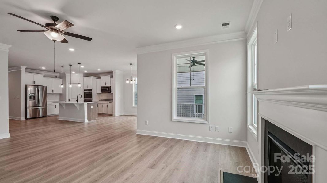 Spacious, unfurnished interior of a new home in Falls Cove, Troutman (Image 17).