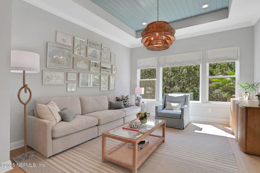 Furnished interior view inside a new home in , Ponte Vedra (Image 9). Furnished interior view inside a new home in , Ponte Vedra (Image 9).