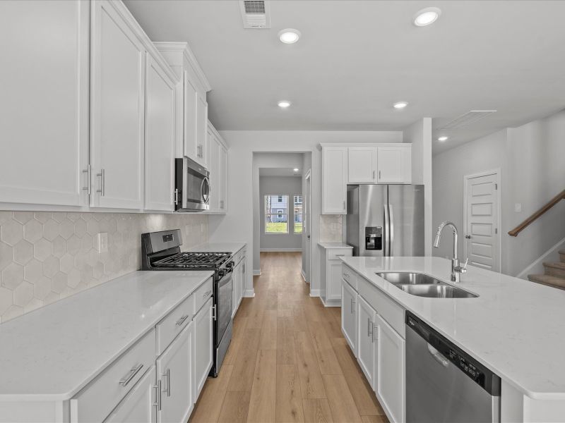 Furnished interior view inside a new home in Maxwell Commons, Easley (Image 5). Furnished interior view inside a new home in Maxwell Commons, Easley (Image 5).