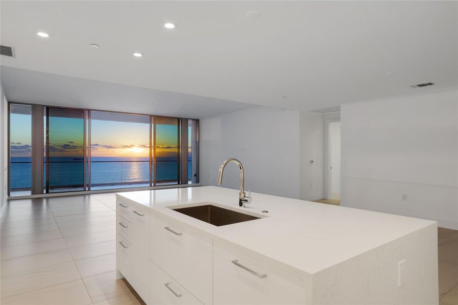 Furnished interior view inside a new home in , Fort Lauderdale (Image 15).