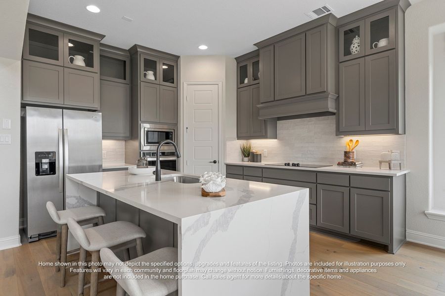 Furnished interior view inside a new home in Serenity Estates, Lorena (Image 4).