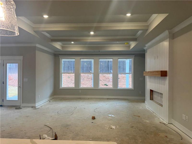 In-progress construction of a new home in Rosewood Lake Preserve, Hoschton, GA (Image 15).