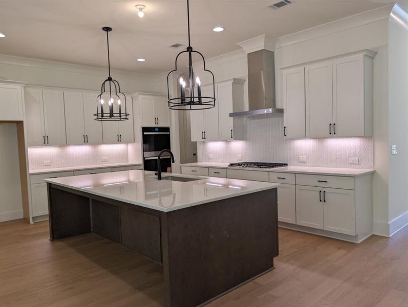 Furnished interior view inside a new home in Arden on Lanier, Cumming (Image 10).