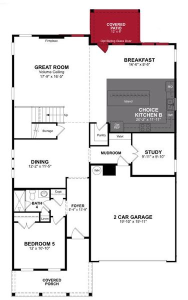2D floor plan layout of this home in Wisteria at GreenHouse, Marietta, GA (Image 3). 2D floor plan layout of this home in Wisteria at GreenHouse, Marietta, GA (Image 3).