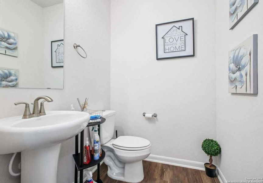 Furnished interior view inside a new home in Bricewood, San Antonio (Image 19).