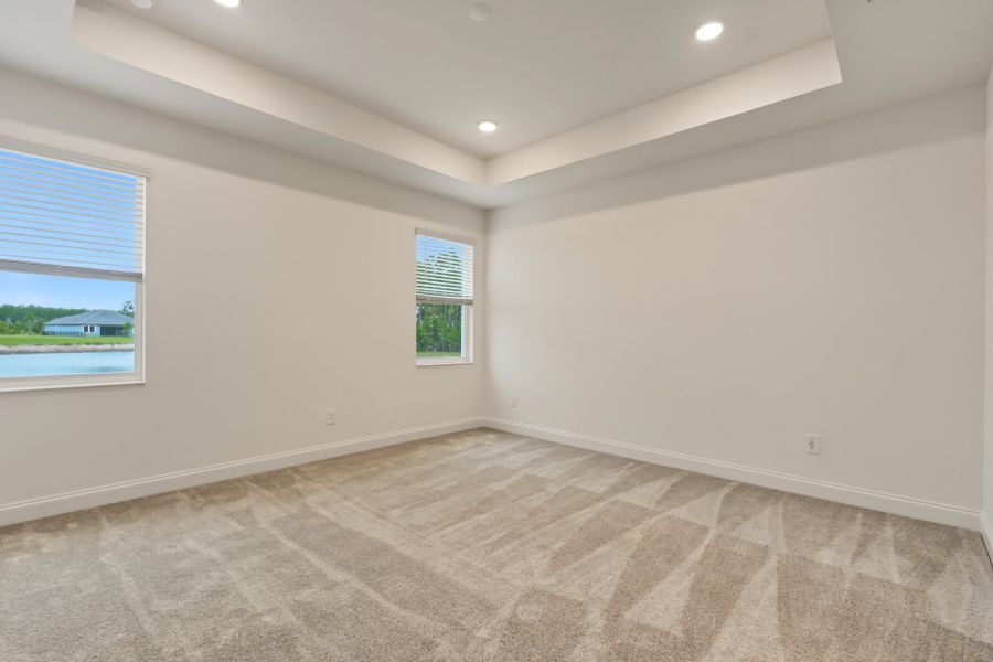 Spacious, unfurnished interior of a new home in Tamarack at Two Rivers, Zephyrhills (Image 20). Spacious, unfurnished interior of a new home in Tamarack at Two Rivers, Zephyrhills (Image 20).