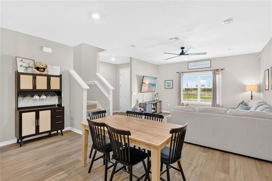 Furnished interior view inside a new home in , St. Cloud (Image 6).