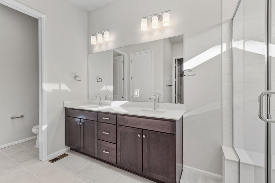 Furnished interior view inside a new home in Talon Pointe, Thornton (Image 7).