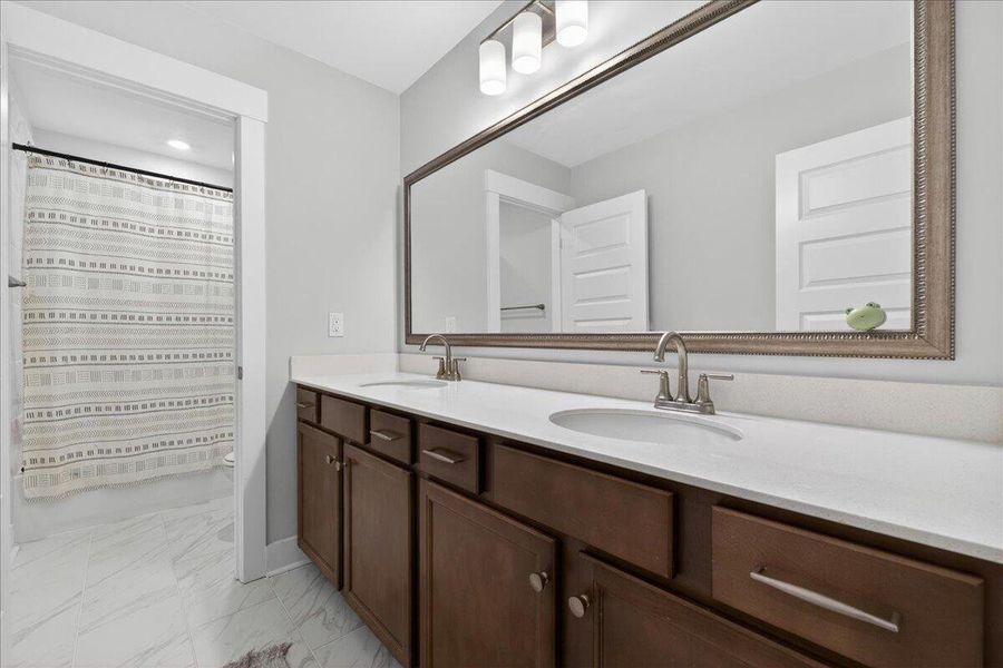 Furnished interior view inside a new home in Lochton, Summerville (Image 32).