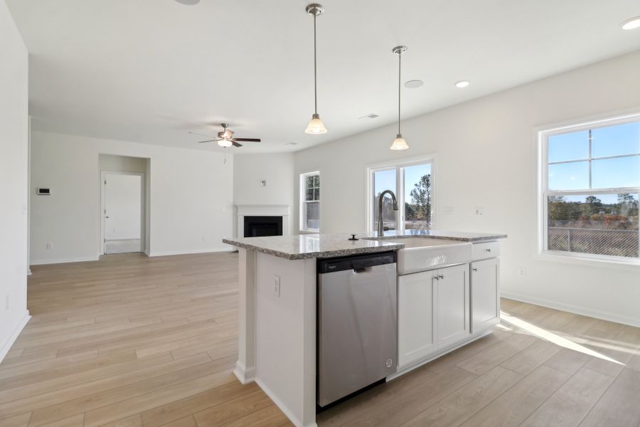 Furnished interior view inside a new home in Portrait Hills, Aiken (Image 4). Furnished interior view inside a new home in Portrait Hills, Aiken (Image 4).