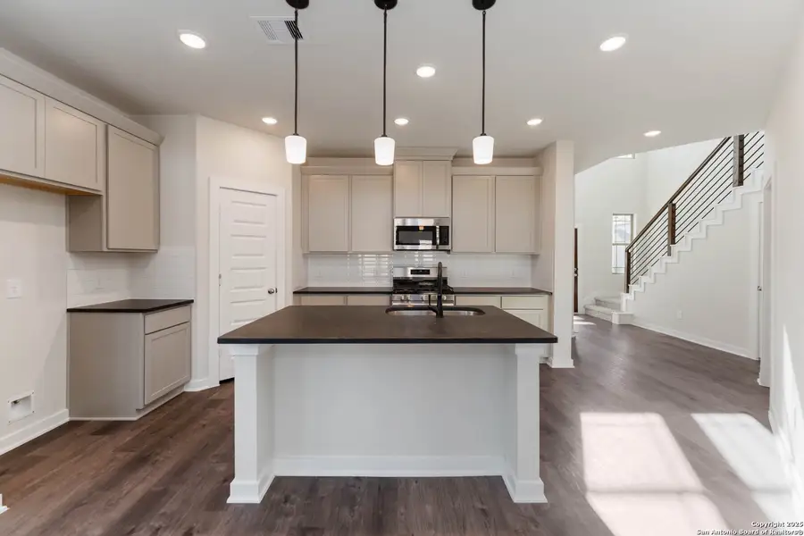 Furnished interior view inside a new home in Timber Creek, San Antonio (Image 6).