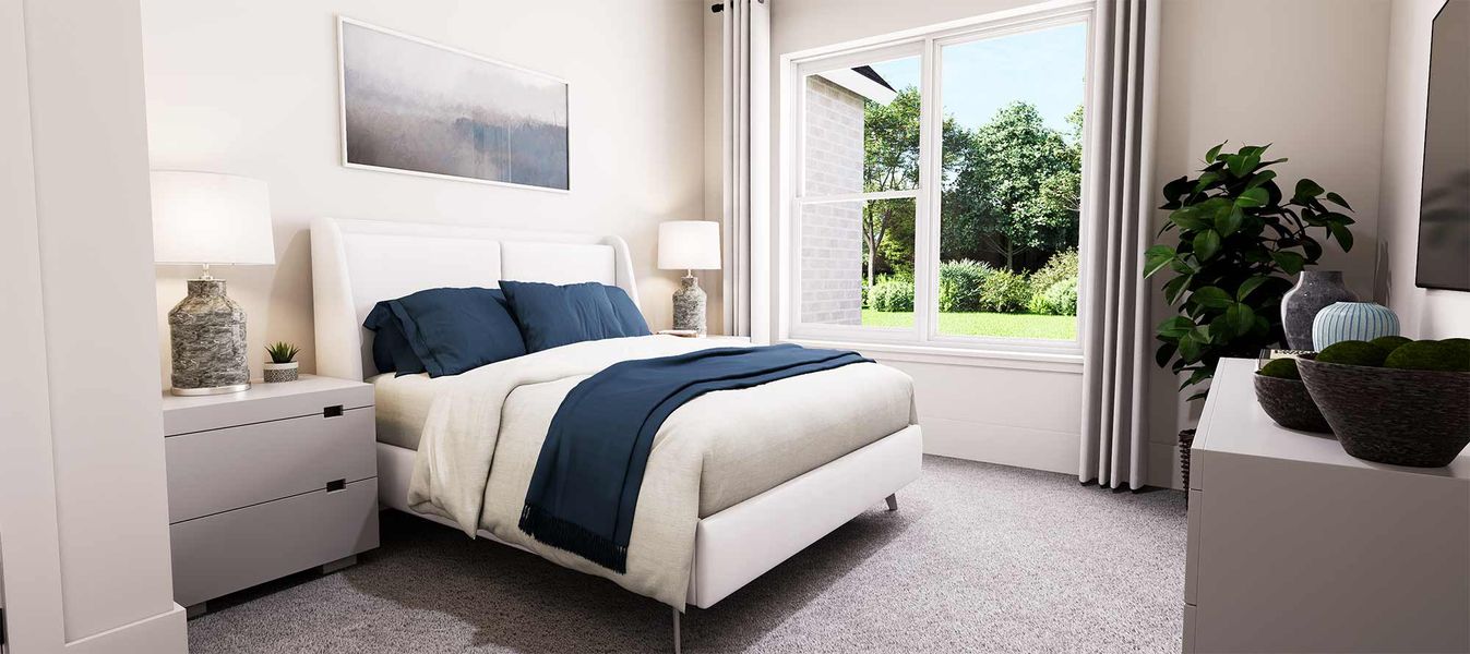The Clover - Bedroom