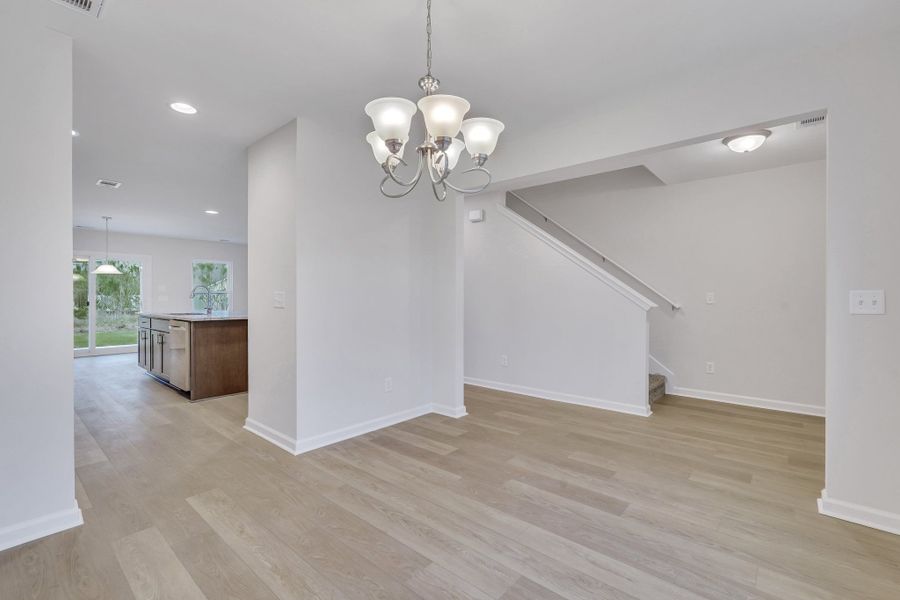 Representative unfurnished interior of a home built from the The Birch by Smith Family Homes in Sweetwater, Brunswick (Image 19).