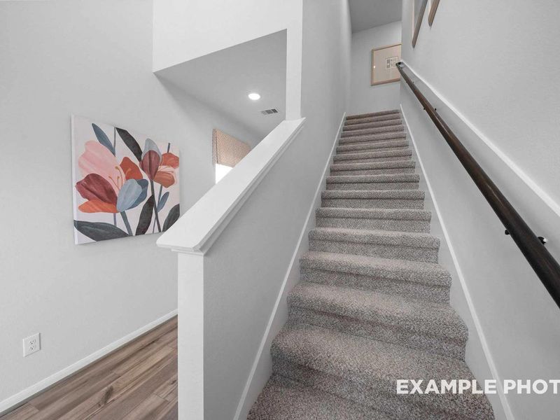 Representative furnished interior of a home built from the The Trinity F by Davidson Homes LLC in Lakes at Black Oak, Magnolia (Image 8). Representative furnished interior of a home built from the The Trinity F by Davidson Homes LLC in Lakes at Black Oak, Magnolia (Image 8).