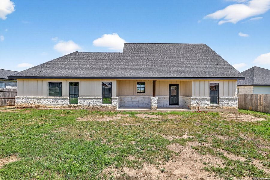 Exterior details and patio area of a home in , Poth (Image 27).