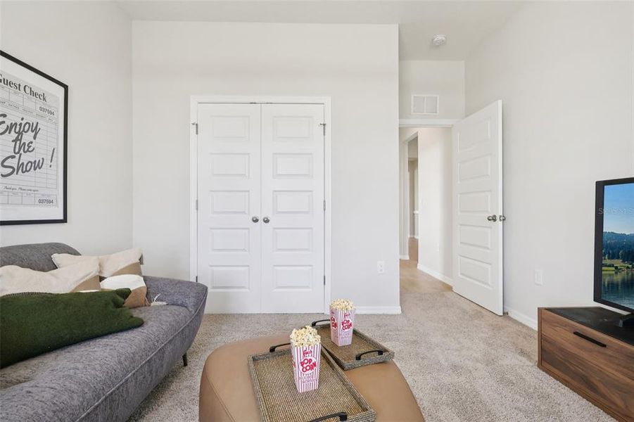 Furnished interior view inside a new home in Hawthorne Ranch, Lakeland (Image 29).