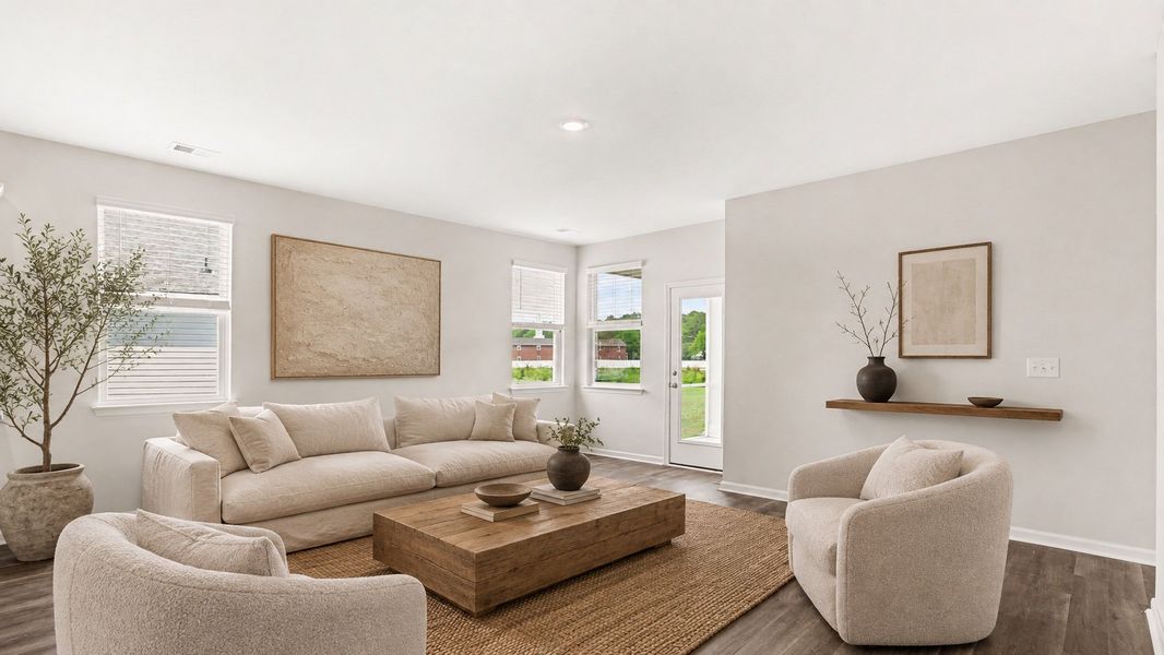 Representative furnished interior of a home built from the Lakeside by D.R. Horton in Elmhurst Place, Conway (Image 6). Representative furnished interior of a home built from the Lakeside by D.R. Horton in Elmhurst Place, Conway (Image 6).