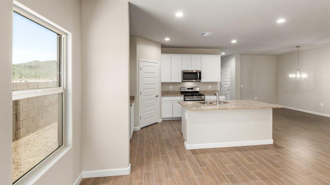 Furnished interior view inside a new home in Sycamore Vista, Vail (Image 3).