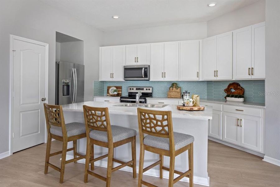 Furnished interior view inside a new home in Ross Creek, Lakeland (Image 3). Furnished interior view inside a new home in Ross Creek, Lakeland (Image 3).