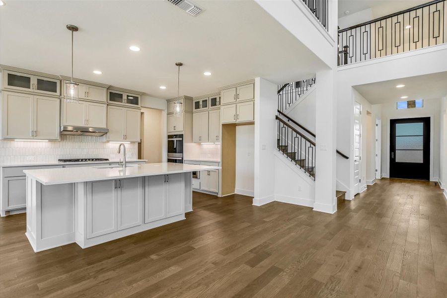 Furnished interior view inside a new home in Leander Estates, Leander (Image 5).