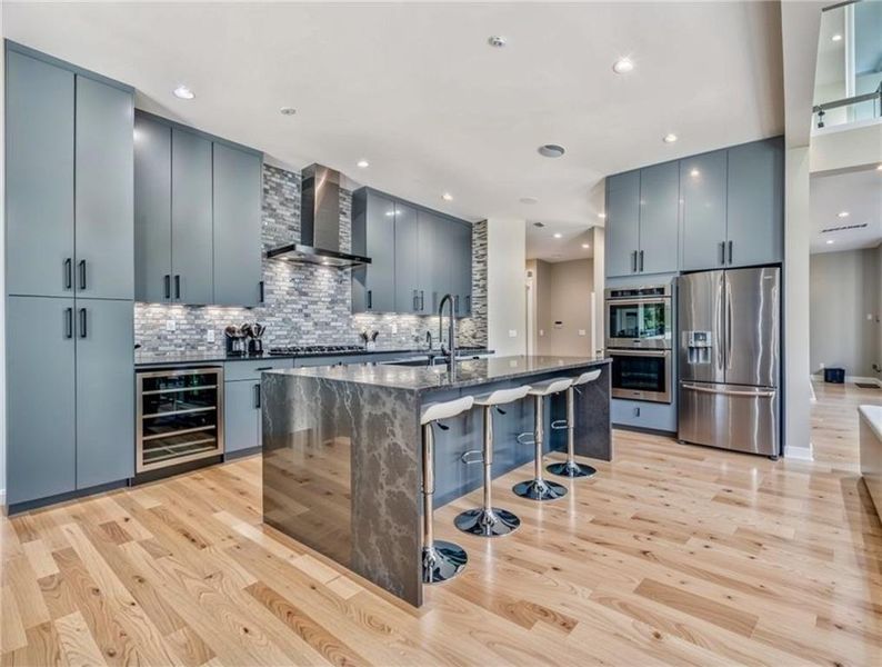 Furnished interior view inside a new home in , Fairburn (Image 3).