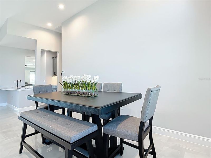 Furnished interior view inside a new home in Hampton Lakes, Sarasota (Image 12). Furnished interior view inside a new home in Hampton Lakes, Sarasota (Image 12).