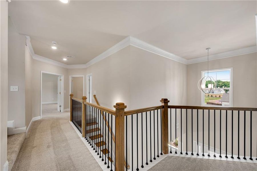 Spacious, unfurnished interior of a new home in Hidden Fields, Hoschton (Image 19).